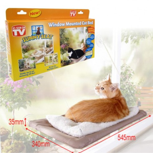 Cama Colgante para Gatos Sunny Seat ideal para ventana Window Cat Bed