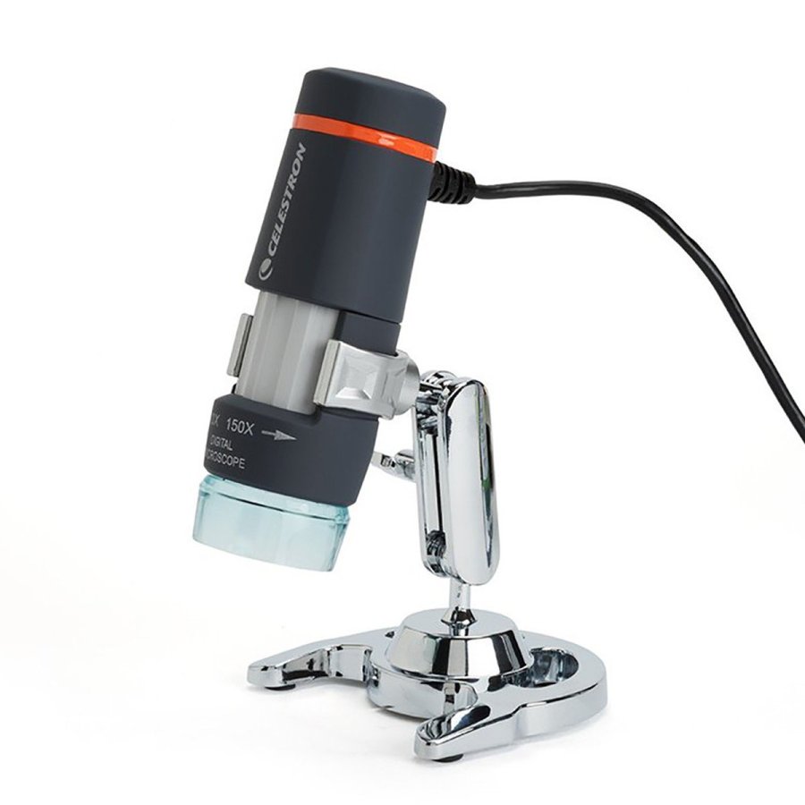 Microscopio Digital De Mano Celestron Ref 44302 B Color Negro