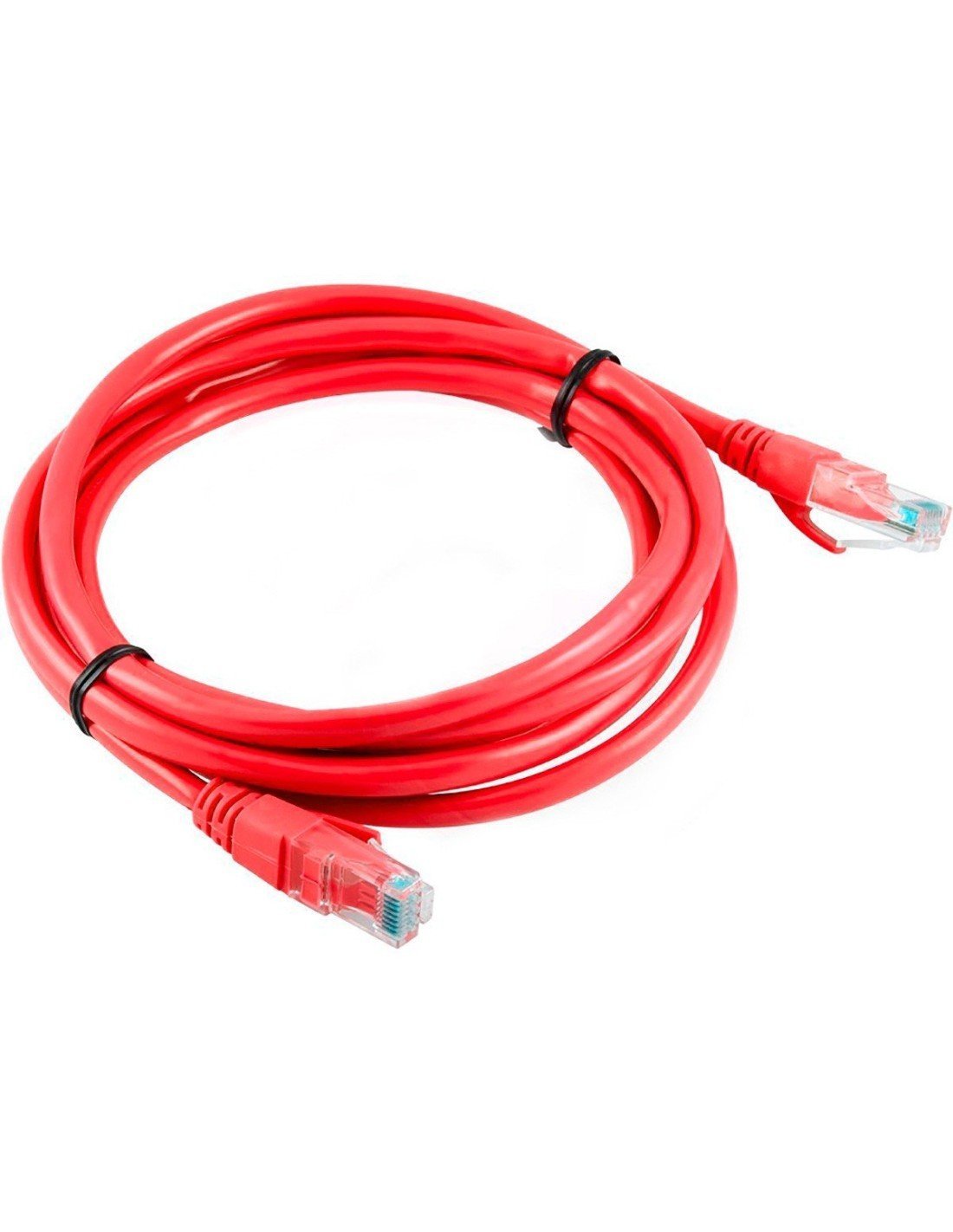 ⭐ Patch Cord Cat 5E Powest 7ft (2m) Rojo