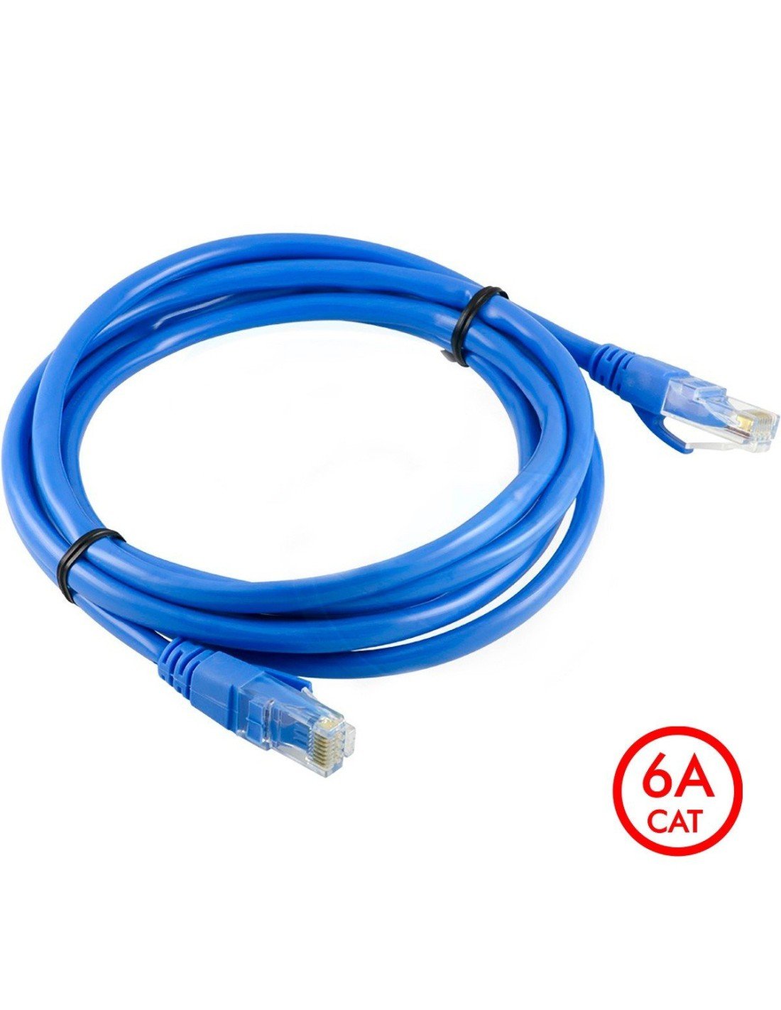 ⭐ Patch Cord Cat 6A U/UTP Powest 7ft (2m) Azul