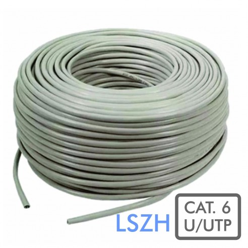 Cable de Red UTP CAT 6 LSZH Powest (305 mts)