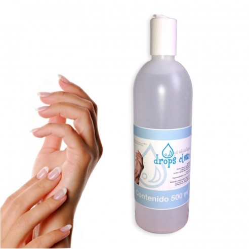 Gel AntiBacterial Drops Clean 500ml  limpia y desinfecta tus manos