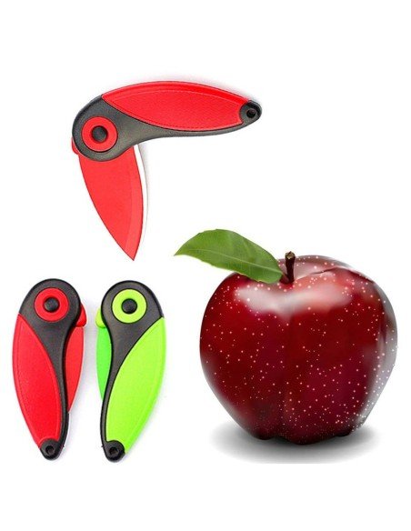 Set De 3 Cuchillos De Cocina Rectractil Con Forma De Loro