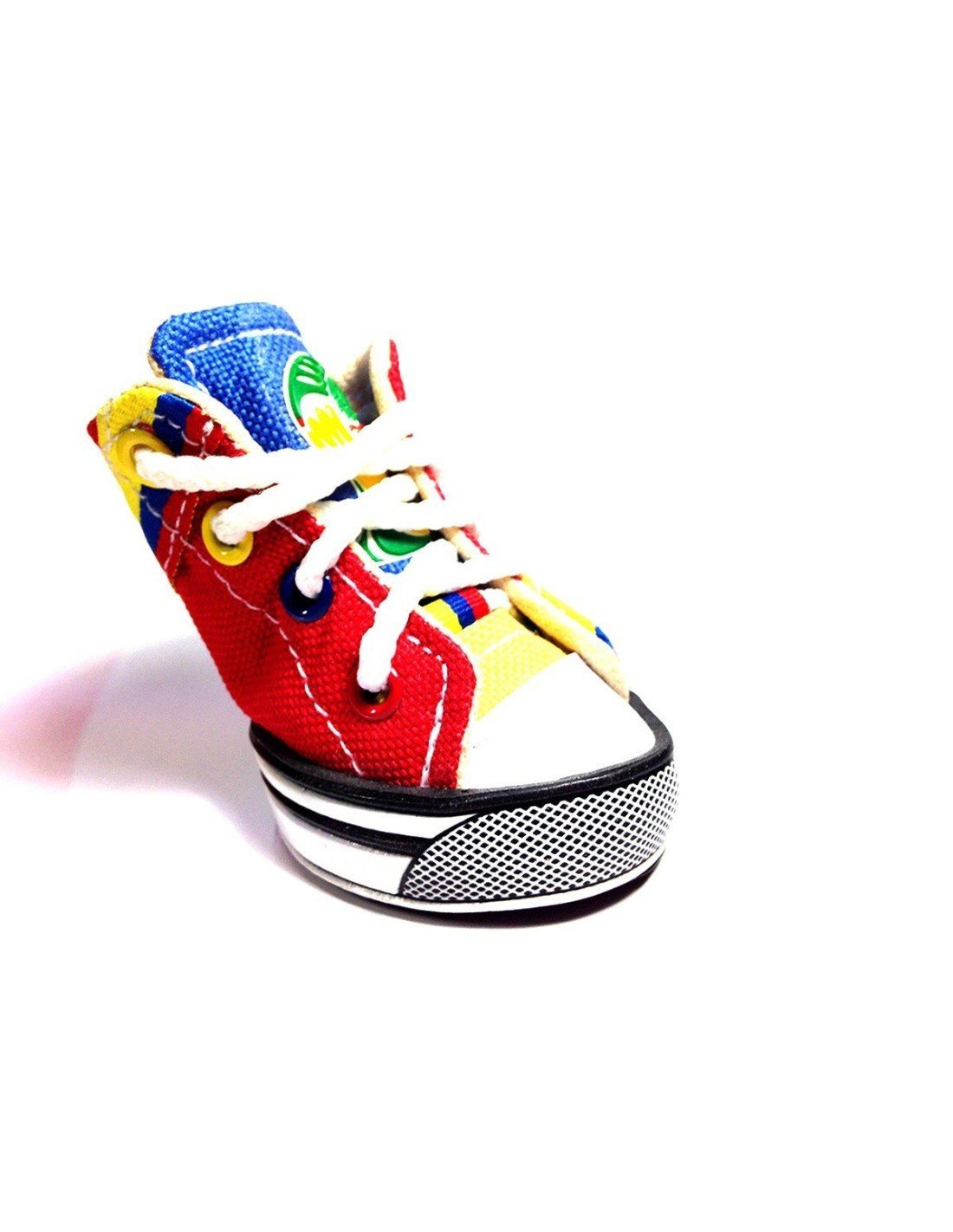 Zapatos Tenis Kpets Vive el mundial Colombia en amarillo tipo Converse