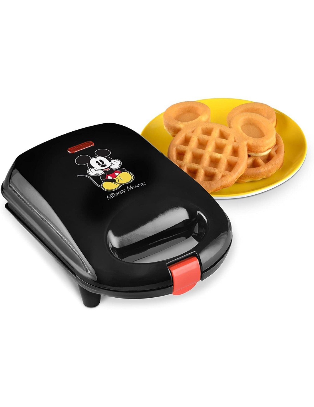 Máquina Para Hacer Waffles Disney Micky Mouse Waflera