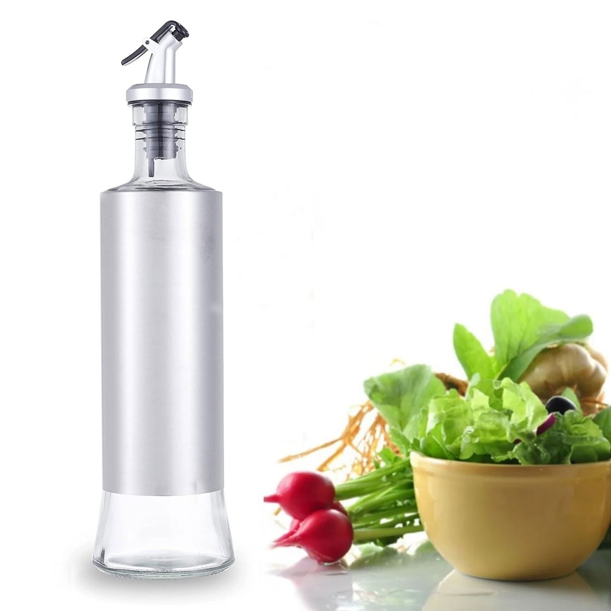 Dispensador de aceite de oliva – Botella de spray duradera para aceites y  vinagreta – Botella dispensadora de aceite avanzada para cocina con