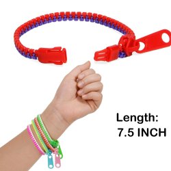 Braceletas Bling: Pulseras Iluminadas Con Cremallera, Pulseras De Las Bandas De Goma Del Arco Braceletas Bling: Pulseras Iluminadas Con Cremallera, Pulseras De Las Bandas De Goma Del Arco
