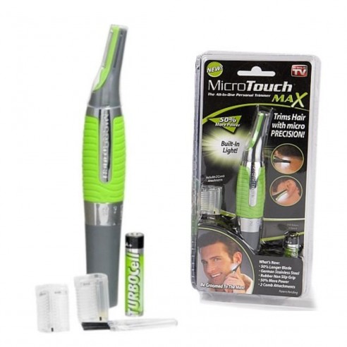 Micro afeitadora Touch Max depiladora portatil para hombre rasurador