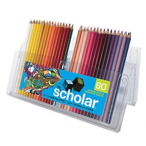 Prismacolor Scholar por 60 Unidades Caja de Lápices de Colores