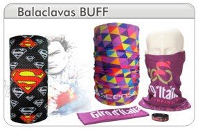 Balaclavas, buff, cuellos