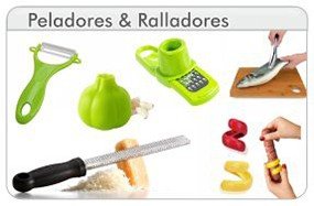 Peladores y Ralladores de Cocina